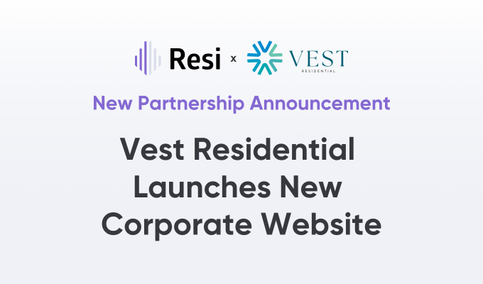 Vest Residential Unveils New Corporate Website, Built for Growth