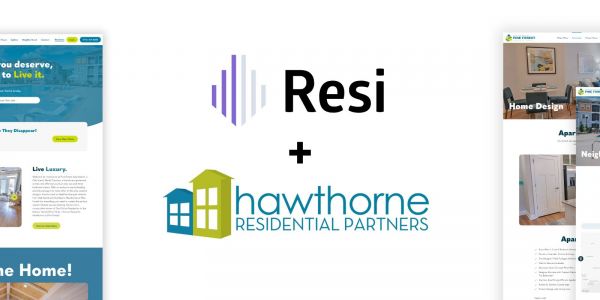 Resi Partners with Hawthorne Residential Partners to Revolutionize Digital Marketing for Multifamily Properties