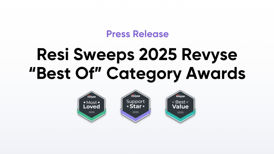 Resi Sweeps Revyse's 2025 "Best Of" Category Awards