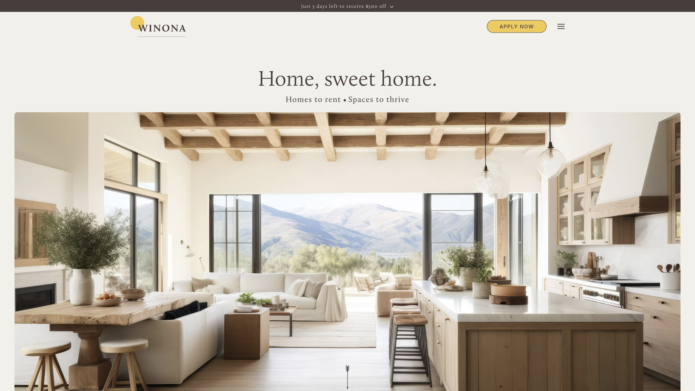 Winona homepage