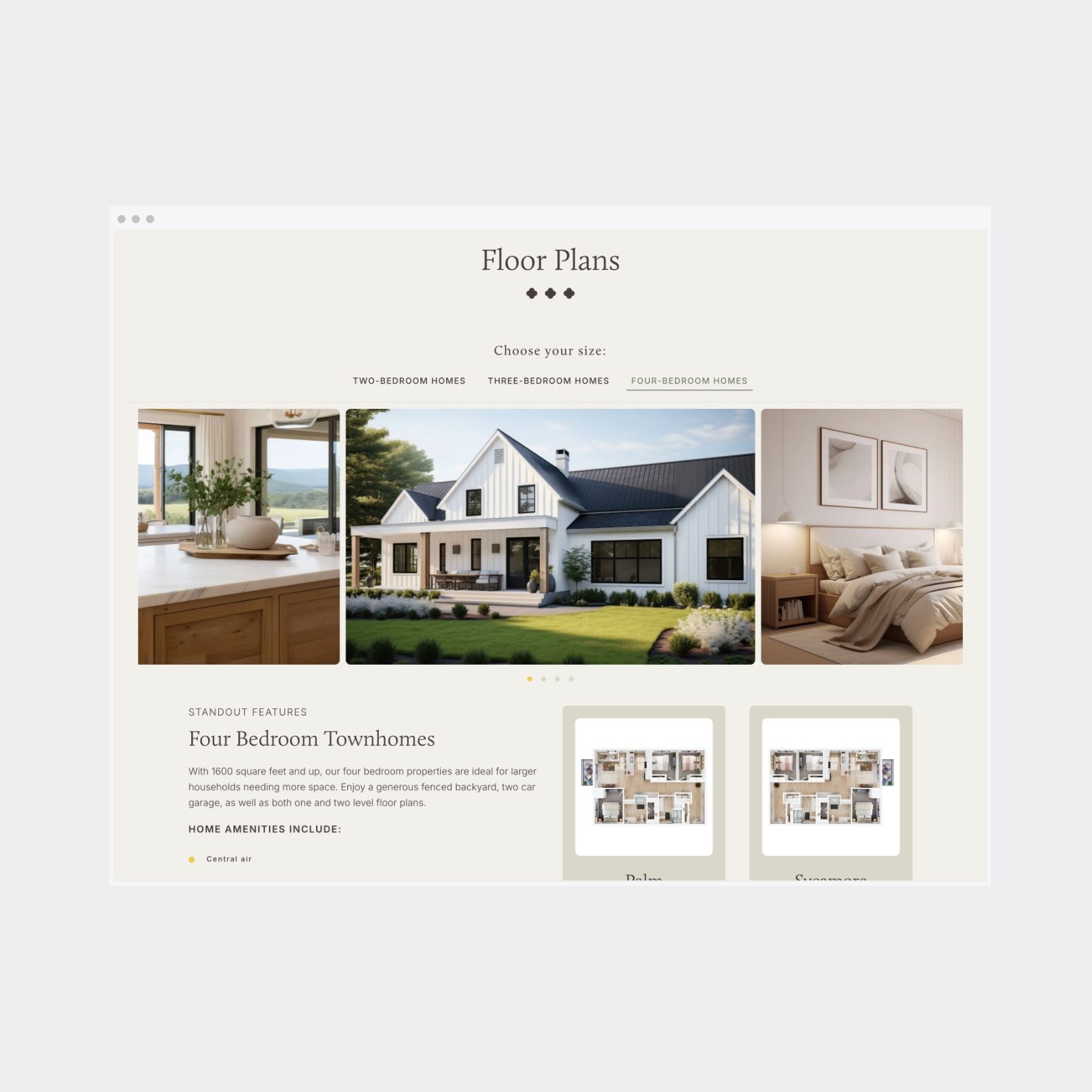 Winona Floor Plan Switcher