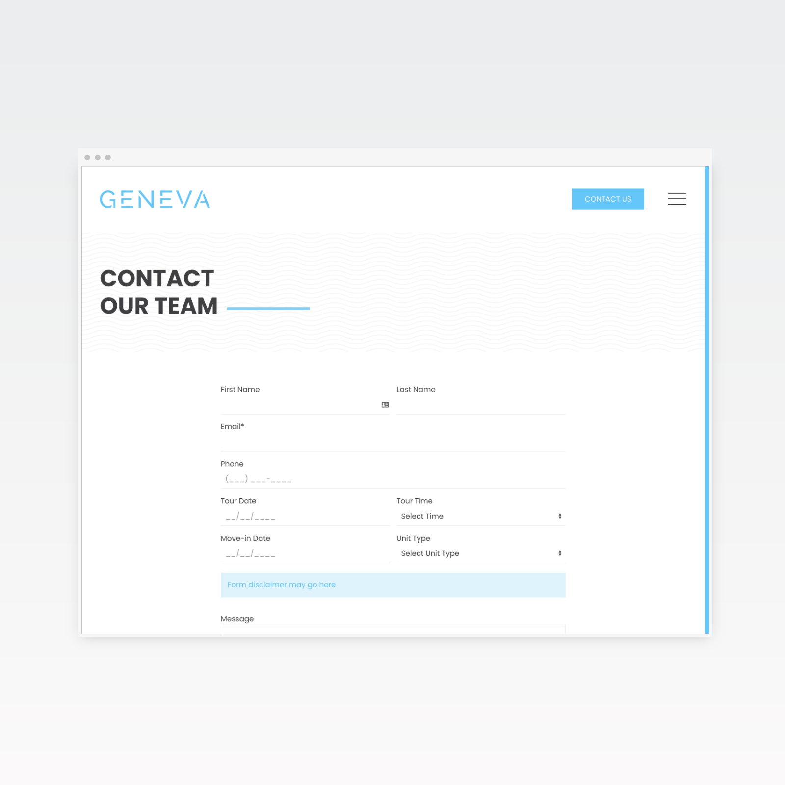 Contact Page