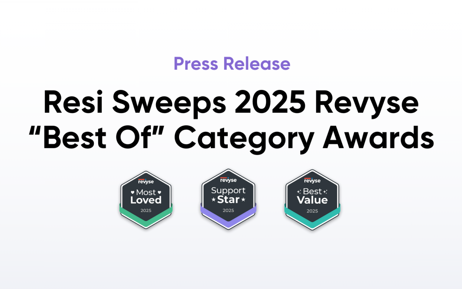 Resi Sweeps Revyse's 2025 "Best Of" Category Awards