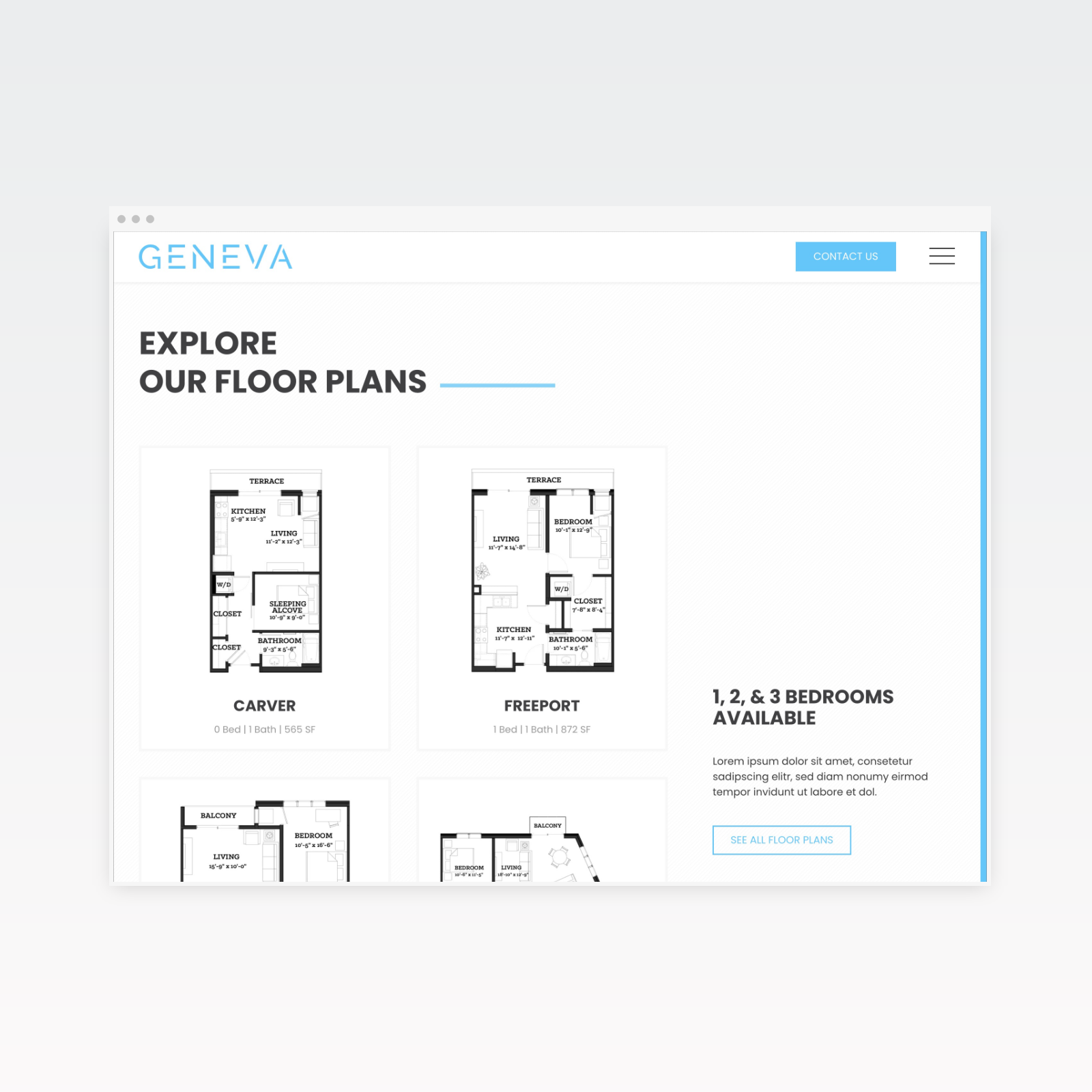 Featured Floor Plans