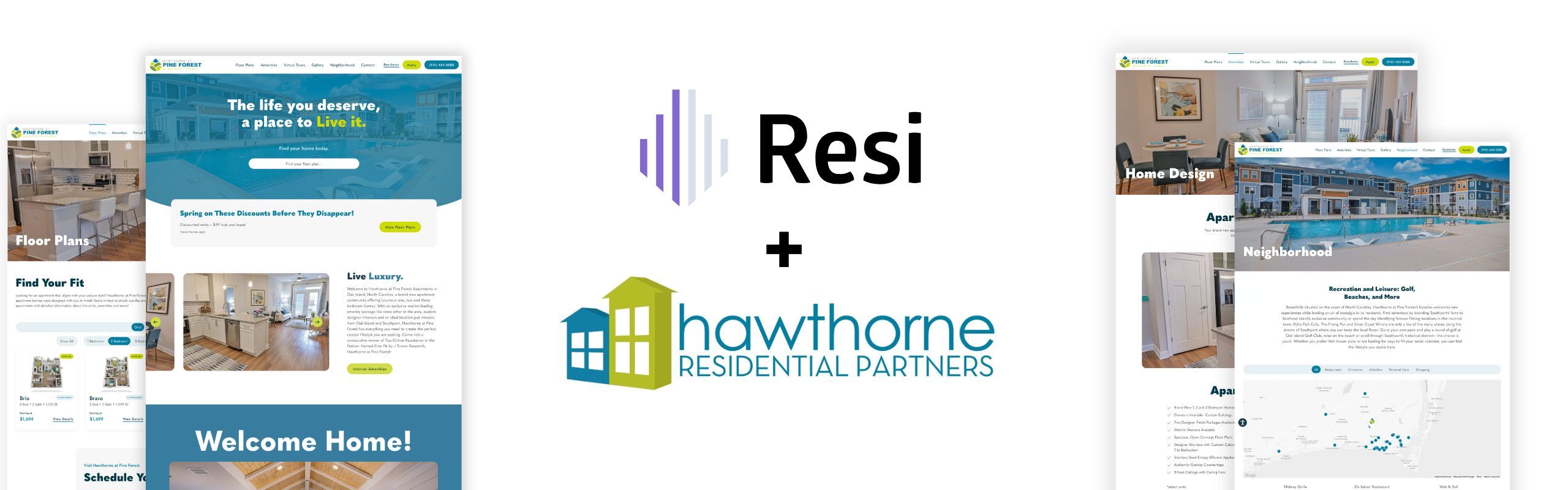 Resi Partners with Hawthorne Residential Partners to Revolutionize Digital Marketing for Multifamily Properties