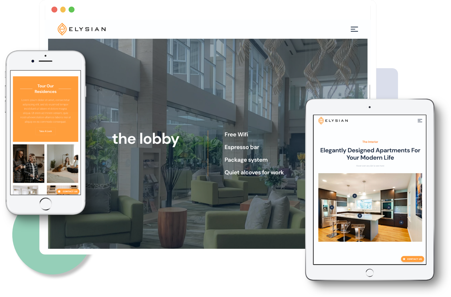 Apartment sites for Property Management & Communities Resi