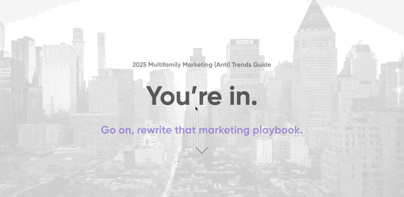 2025 Multifamily Marketing Anti Trends Guide Preview