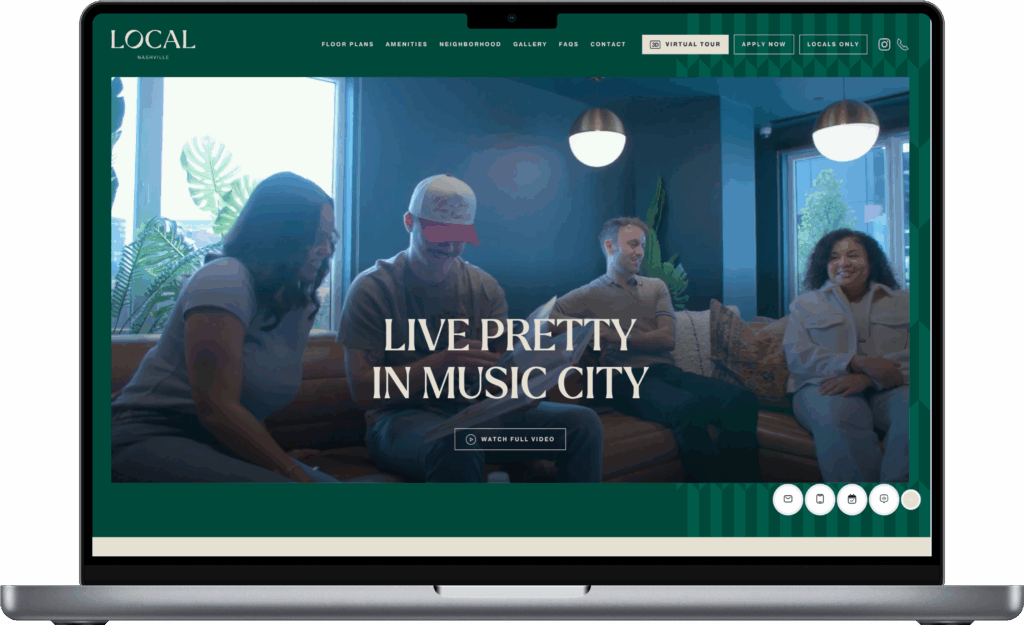 Local Nashville uses custom authentic video to enhance their storytelling.
